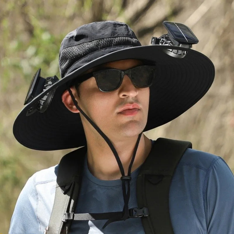 Solar Fan Hat
