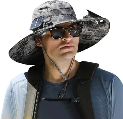 Solar Fan Hat