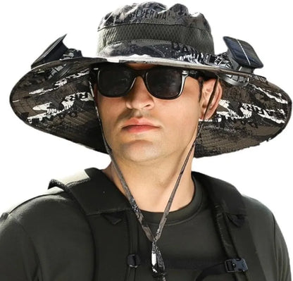 Solar Fan Hat